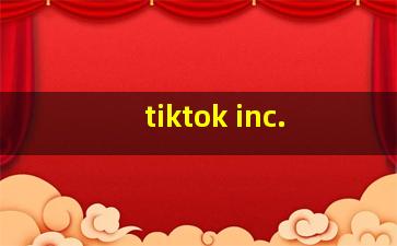 tiktok inc.